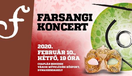 A Győri Filharmonikus Zenekar farsangi koncertje Dunaszerdahelyen 2020-ban is
