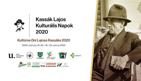 Kassák Lajos Kulturális Napok 2020 Érsekújvárban - ELMARAD!