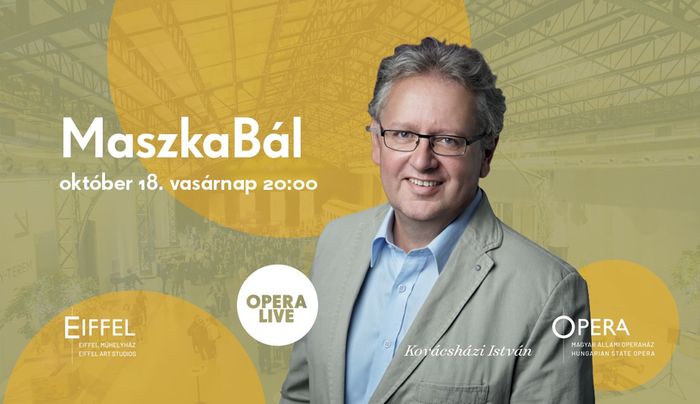 ÉLŐ: Kovácsházi István áriaestje – folytatódik az online MaszkaBál