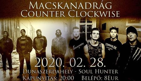 Macskanadrág, Counter Clockwise és New Village Gang koncert Dunaszerdahelyen