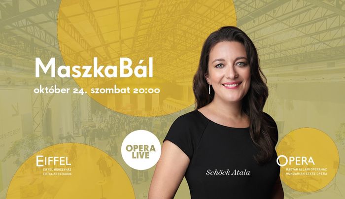 ÉLŐ: Schöck Atala áriaestje – folytatódik az online MaszkaBál