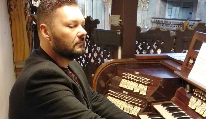Nagy István koncertje a körmöcbányai nemzetközi orgonafesztiválon