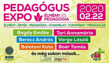Pedagógus Expo Budapesten 2020-ban is