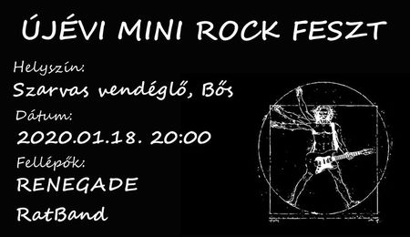 RatBand és Renegade - Újévi mini Rock Feszt Bősön