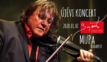 Szarka Tamás és zenekara újévi koncertje Budapesten