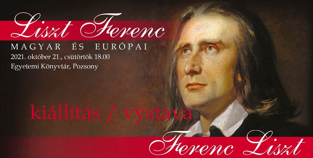 Magyar és európai – kiállításmegnyitó a Liszt Ferenc évforduló alkalmából Pozsonyban