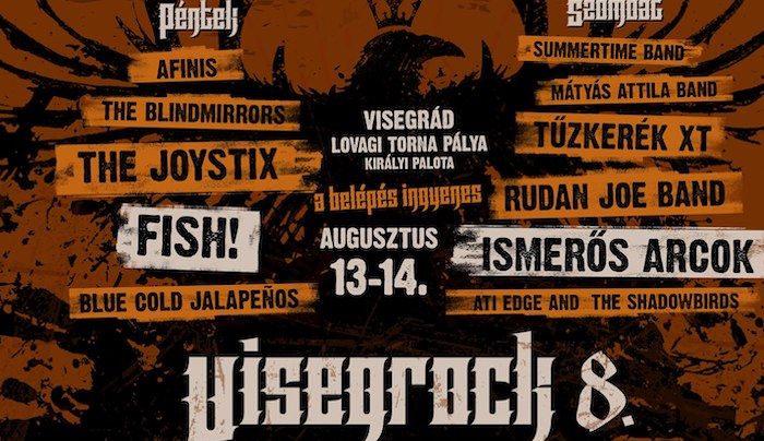 8. Visegrock Fesztivál Visegrádon - részletes program