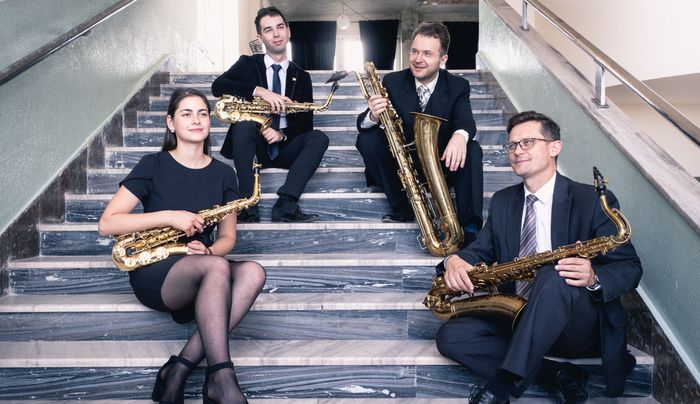A Pressburg Saxophone Quartet koncertje Rimaszombatban – kezdődik a 43. Zenei Ősz