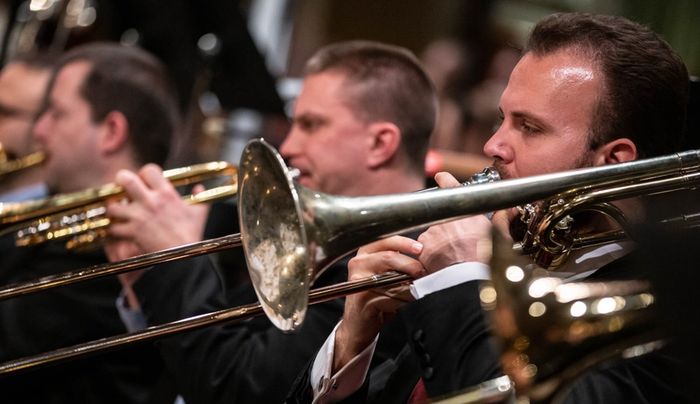 A Szent István Filharmonikusok rézfúvós koncertje online