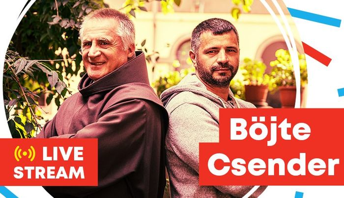 Böjte Csaba és Csender Levente – Kortársak zenei kísérettel online (VIDEÓ)
