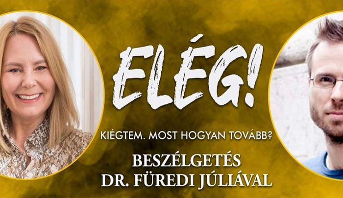 ELÉG! - a kiégésről Dr. Füredi Júliával (VIDEÓ)