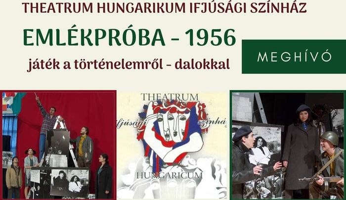 Emlékpróba 1956 - a Theatrum Hungarikum Ifjúsági Színház előadása Kamocsán