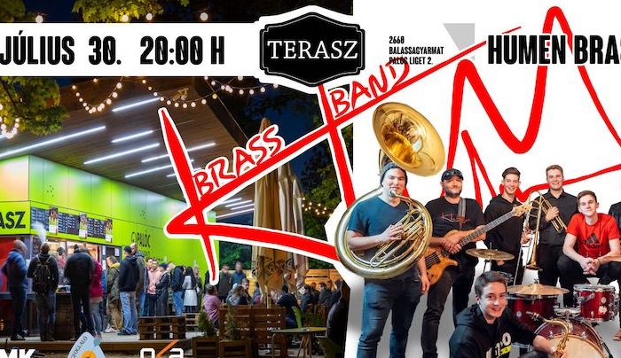 A HuMen Brass Band koncertje Balassagyarmaton