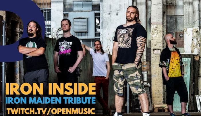 Az Iron Inside online koncertje - Open Music Channel