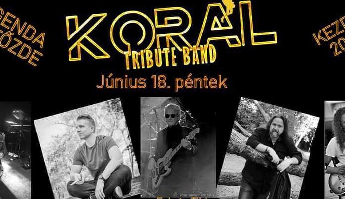 A Korál Tribute Band koncertje Budapesten