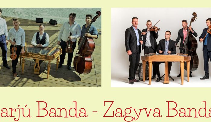 A Sarjú Banda és a Zagyva Banda online koncertje a Fonóból