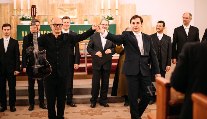 Skuta Miklós és a Danubius Octet Singers koncertje Pozsonyban