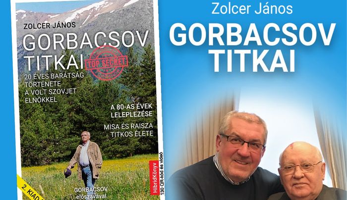 Gorbacsov titkai - Zolcer János könyvbemutatója Nádszegen