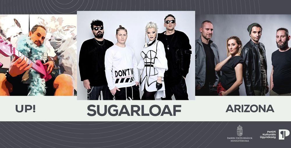 Sugarloaf, UP és Arizona - három zenekar koncertje Veszprémben
