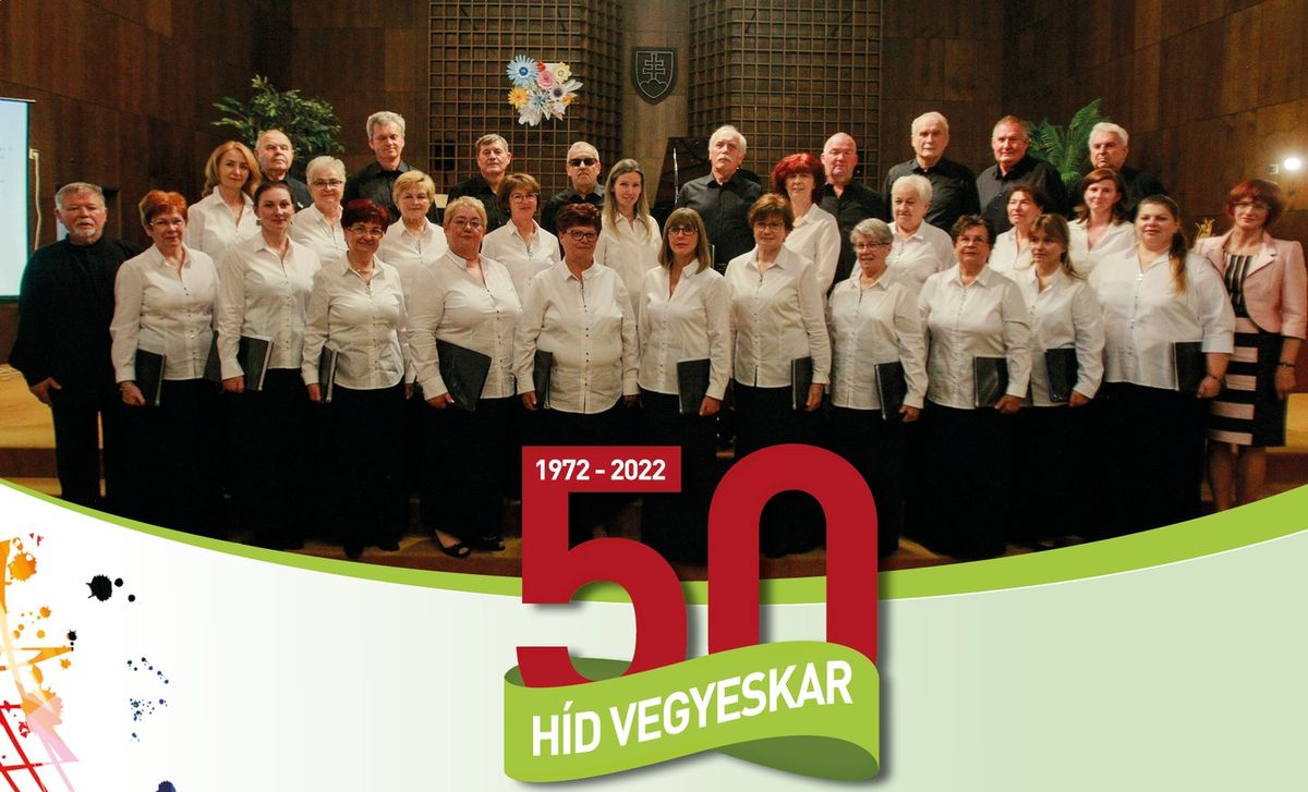 50 éves a Híd Vegyeskar – jubileumi koncert Somorján