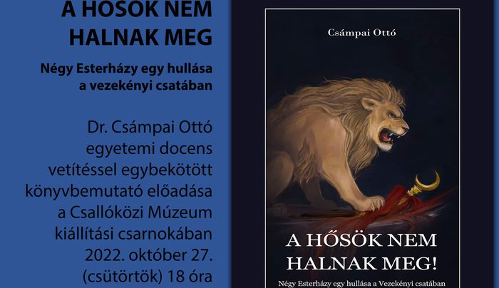 A Hősök nem halnak meg – könyvbemutató Dunaszerdahelyen