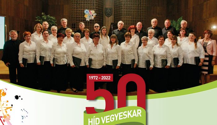 50 éves a Híd Vegyeskar – jubileumi koncert Somorján