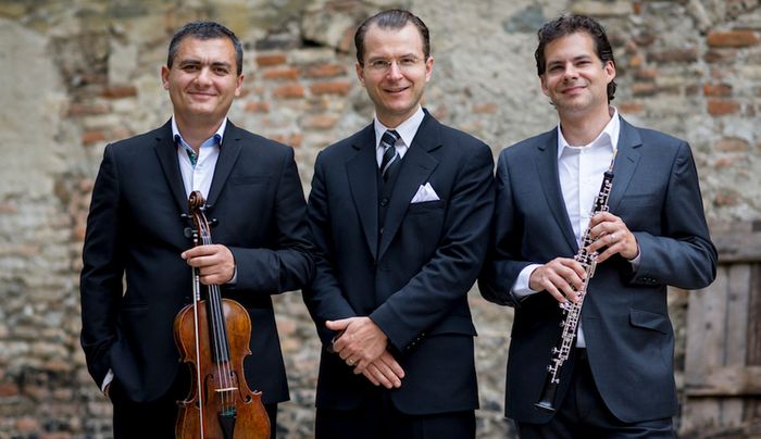 A Hugo Kauder Trio komolyzenei hangversenye Gútán
