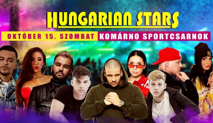Hungarian Stars - minifesztivál sok fellépővel Komáromban (részletes program)
