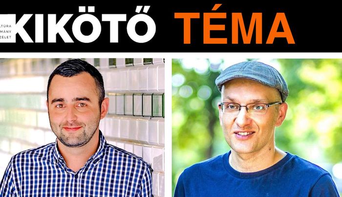 Gazdag József és Pető Péter újságírók a Kikötő vendégei Komáromban