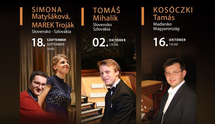 Tomáš Mihalik koncertje - folytatódik a Komáromi Orgonaesték sorozat