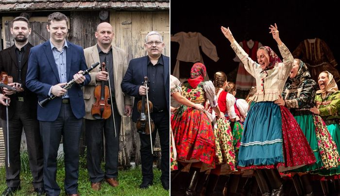 Farsangi bonchidai táncház a Varjos zenekarral és a Pásztortűz Néptánccsoporttal Párkányban