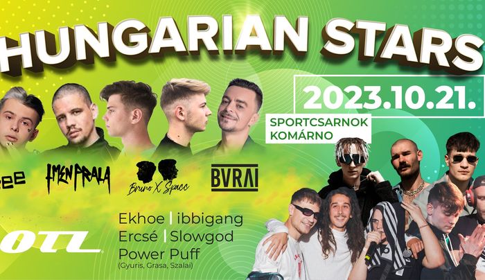 Hungarian Stars - ismét mini hip-hop fesztivál lesz Komáromban