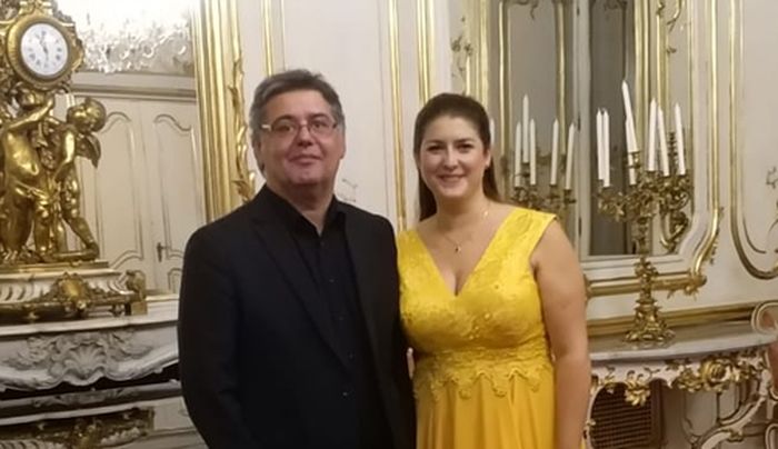 Kristóf Réka és Mezei Pál karácsonyi koncertje Budapesten