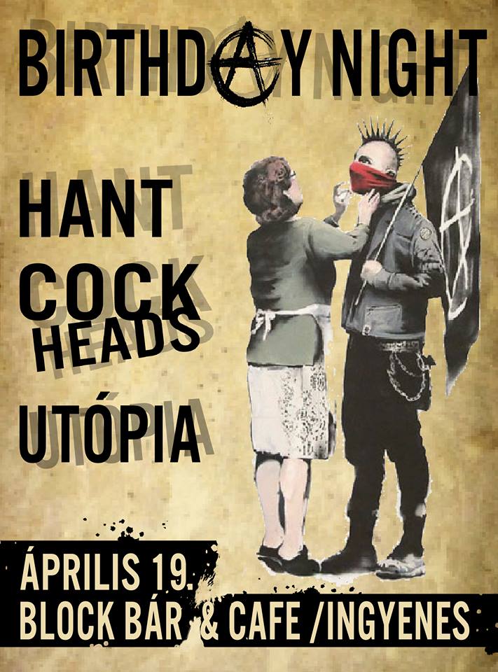Cock Heads, Hant és UtópiA koncert