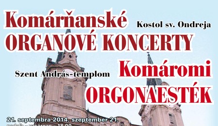 Szabó Imre orgonakoncertje Komáromban