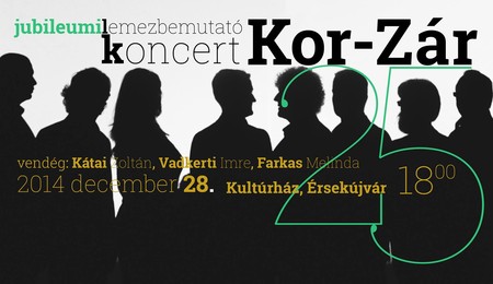 A Kor-Zár jubileumi és lemezbemutató koncertje Érsekújvárban