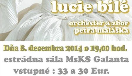 Lucie Bílá koncert Galántán