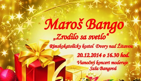 Maroš Bango karácsonyi koncertje az Udvardon