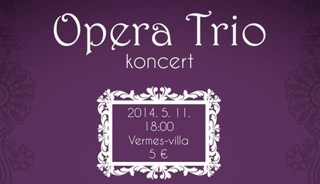Opera Trio koncert Dunaszerdahelyen