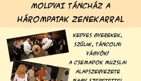 Moldvai táncház a Hárompatak zenekarral