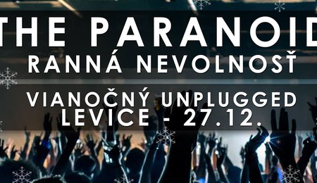The Paranoid és Ranná Nevoľnosť unplugged koncert Léván