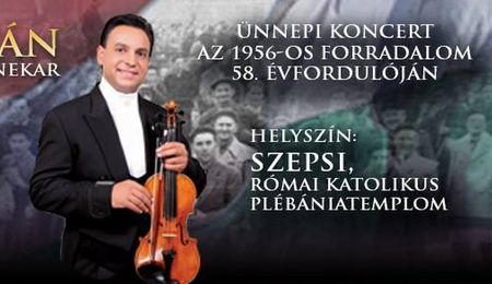 Ünnepi koncert az 1956-os forradalom 58. évfordulóján Szepsiben
