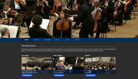 Elérhetőek a Szlovák filharmónia koncertjei