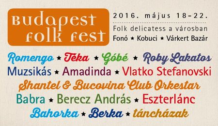 Holnap kezdődik a Budapest Folk Fest – Részletes program