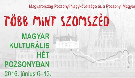 Pozsonyi Magyar Kulturális Hét – Itt a részletes program