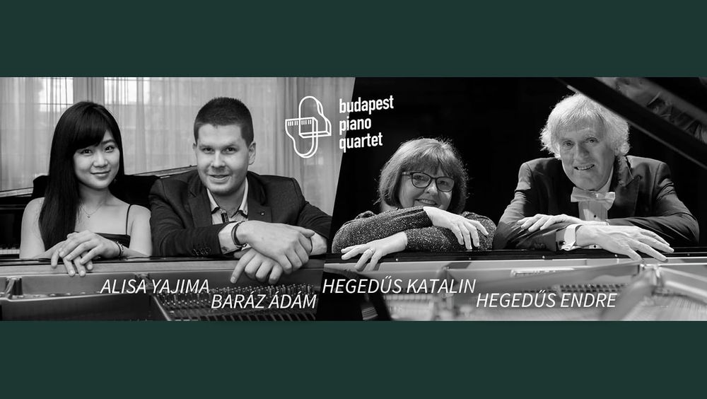 Jön a Budapest Piano Quartet bemutatkozó koncertje Hegedűs Endre zongoraművésszel
