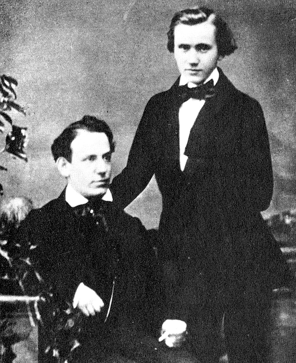Reményi Ede és J. Brahms (1852)