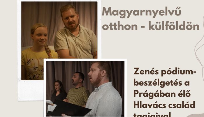 Magyar nyelvű otthon, külföldön - zenés pódiumbeszélgetés Kassán