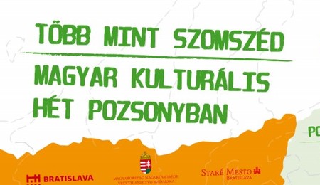 Júniusban Magyar Kulturális Hét Pozsonyban