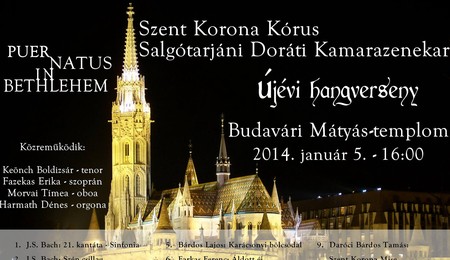 Szent Korona Kórus Újévi hangversenye Budapesten